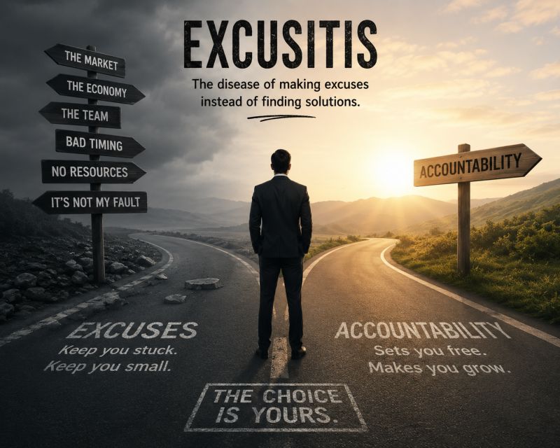 Accountability Over Excuses: A Mindset That Drives Growth