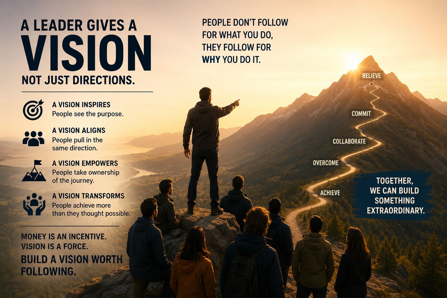 Leadership Begins with Vision, Not Just Management